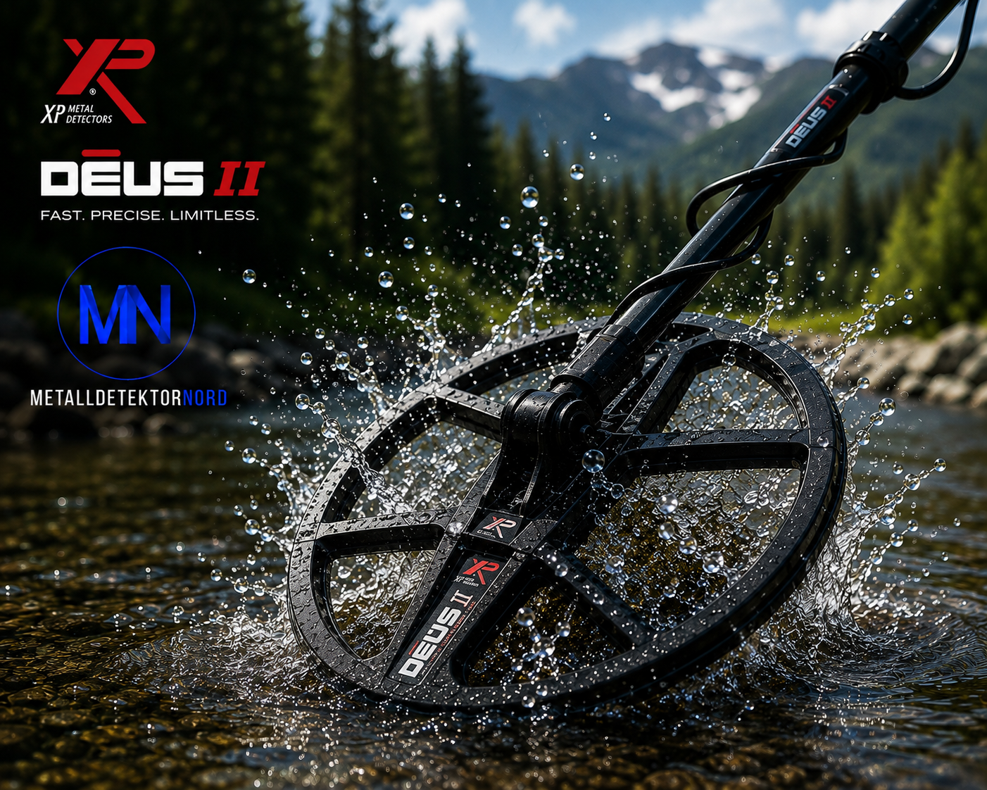 XP Deus II Fast Multi Frequency 9" spole
