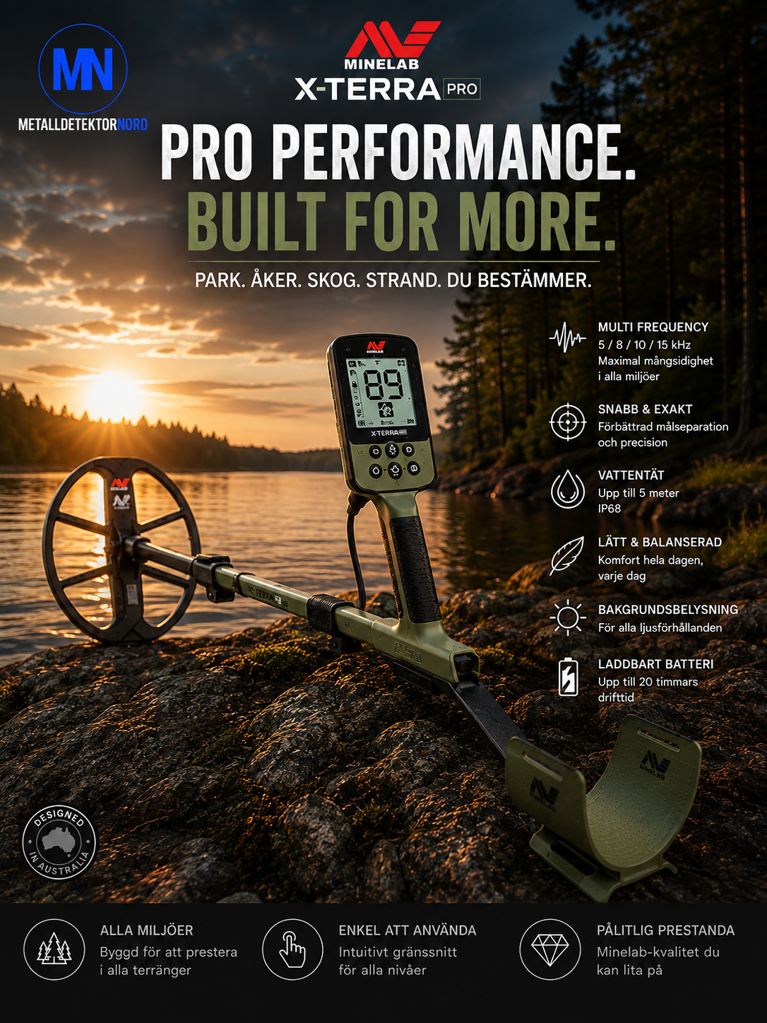 Minelab X-Terra Pro