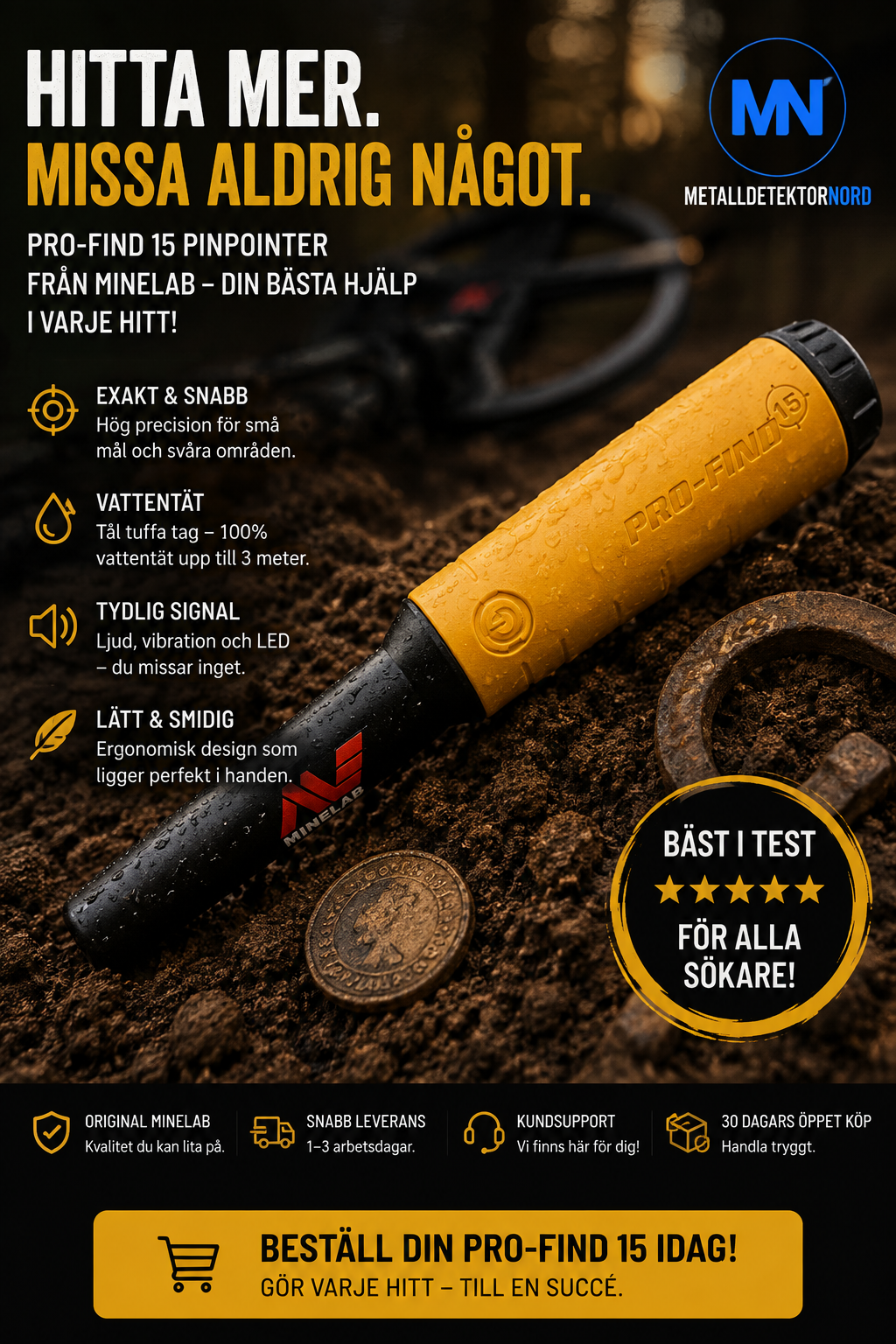 Pro-Find 15 Minelab Pinpointer