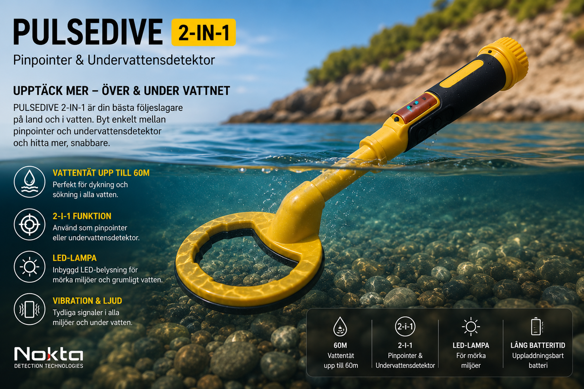 Nokta Pulsedive 2-IN-1