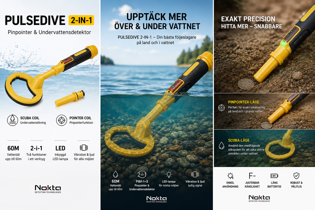 Nokta Pulsedive 2-IN-1